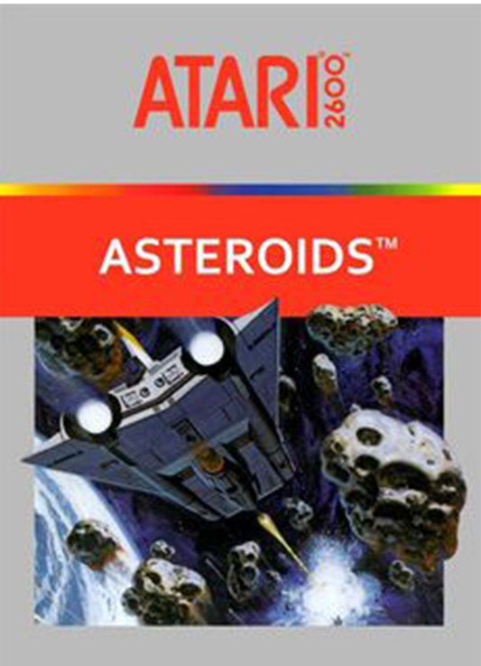 Capa do jogo Asteroids