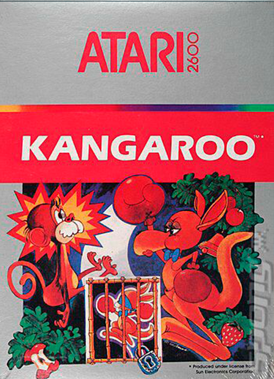 Capa do jogo Kangaroo.