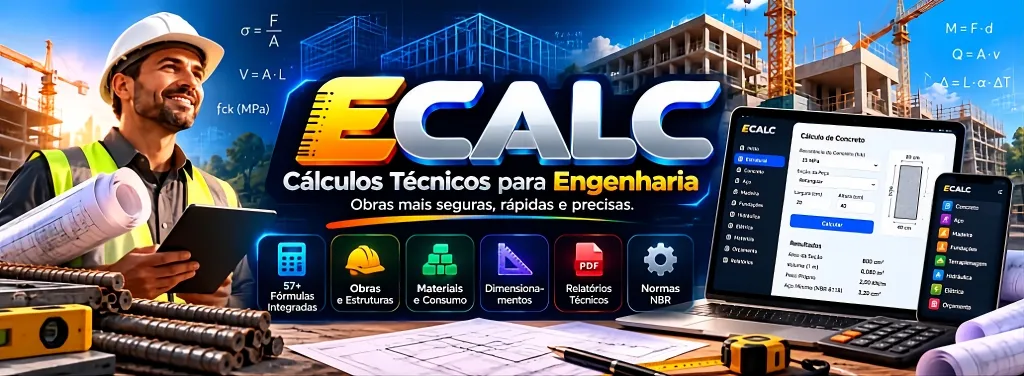 ECALC - Cálculos Técnicos para Engenharia - Obras mais seguras, rápidas e precisas