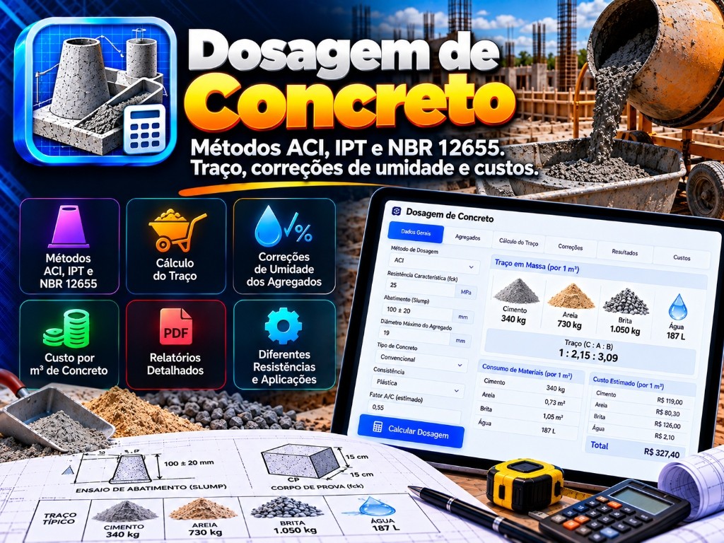Dosagem de Concreto
