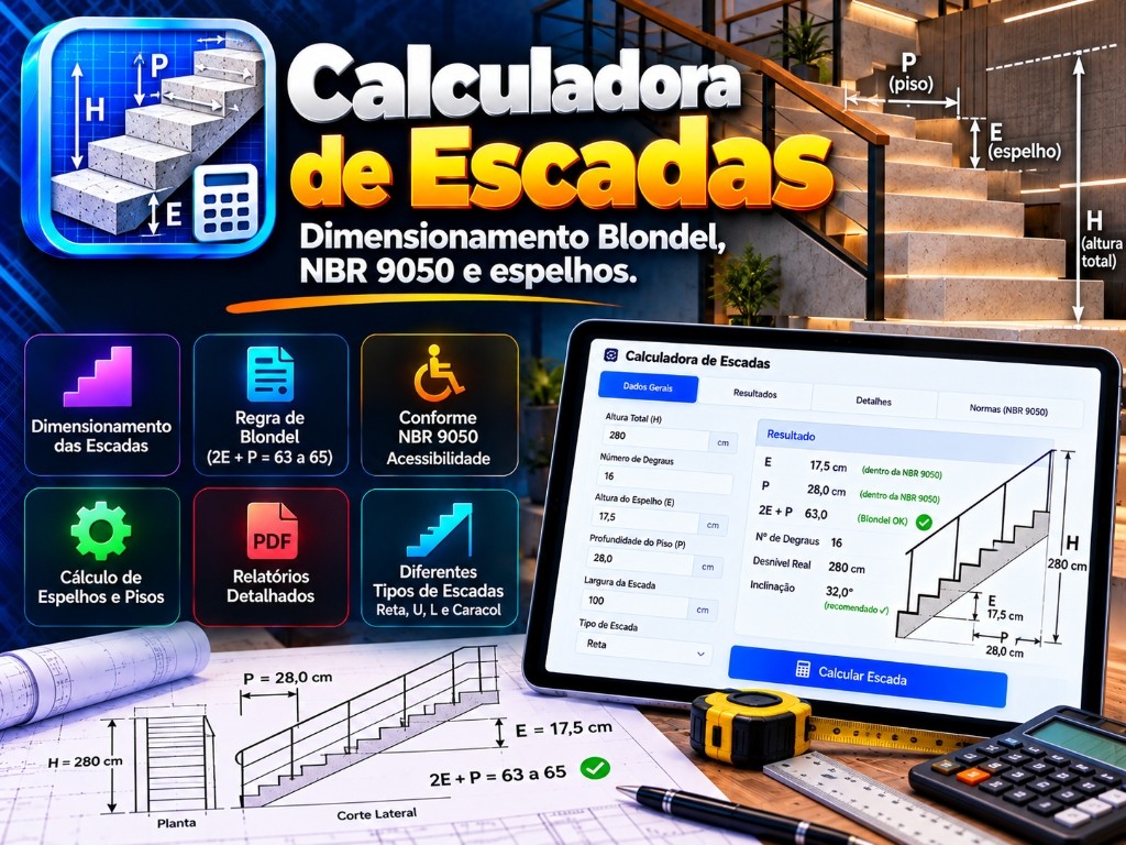 Calculadora de Escadas