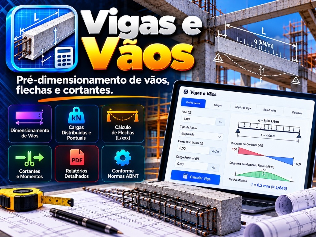 Vigas e Vãos