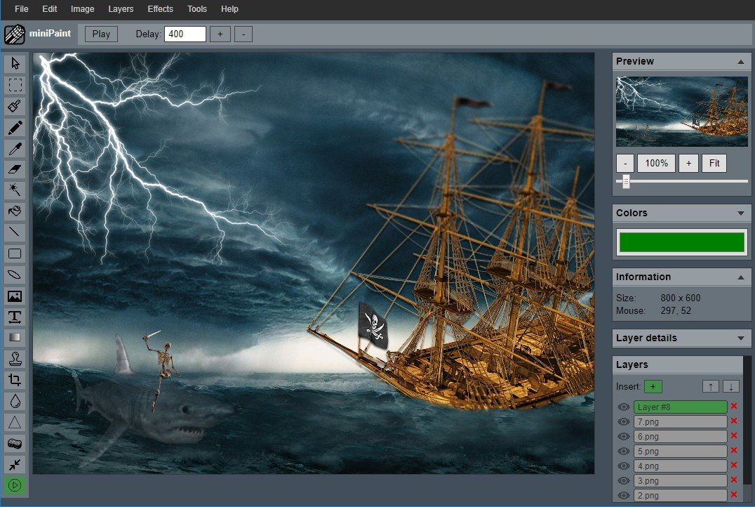 I built PhotoClone: A browser-based Photoshop alternative with Full Layers support, WebGL Filters & 