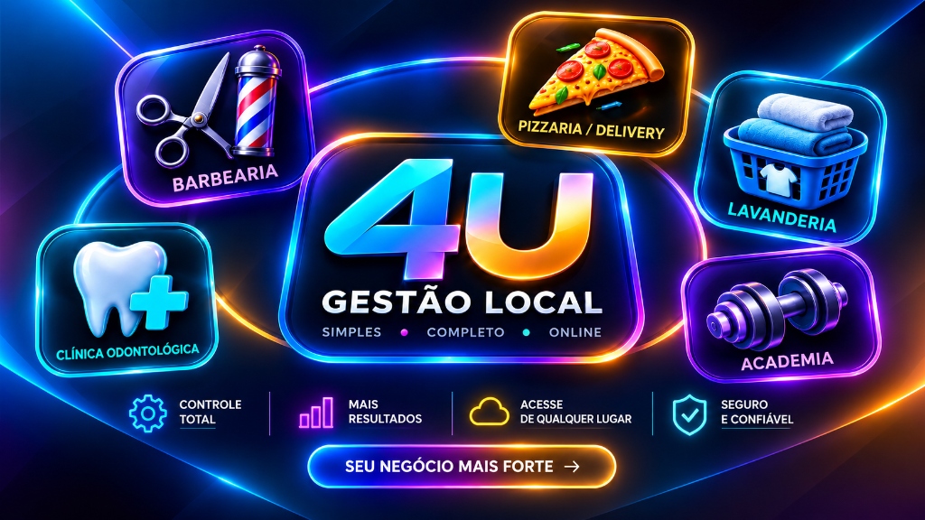 4U Gestão Local - Sistemas Especializados para o Seu Negócio